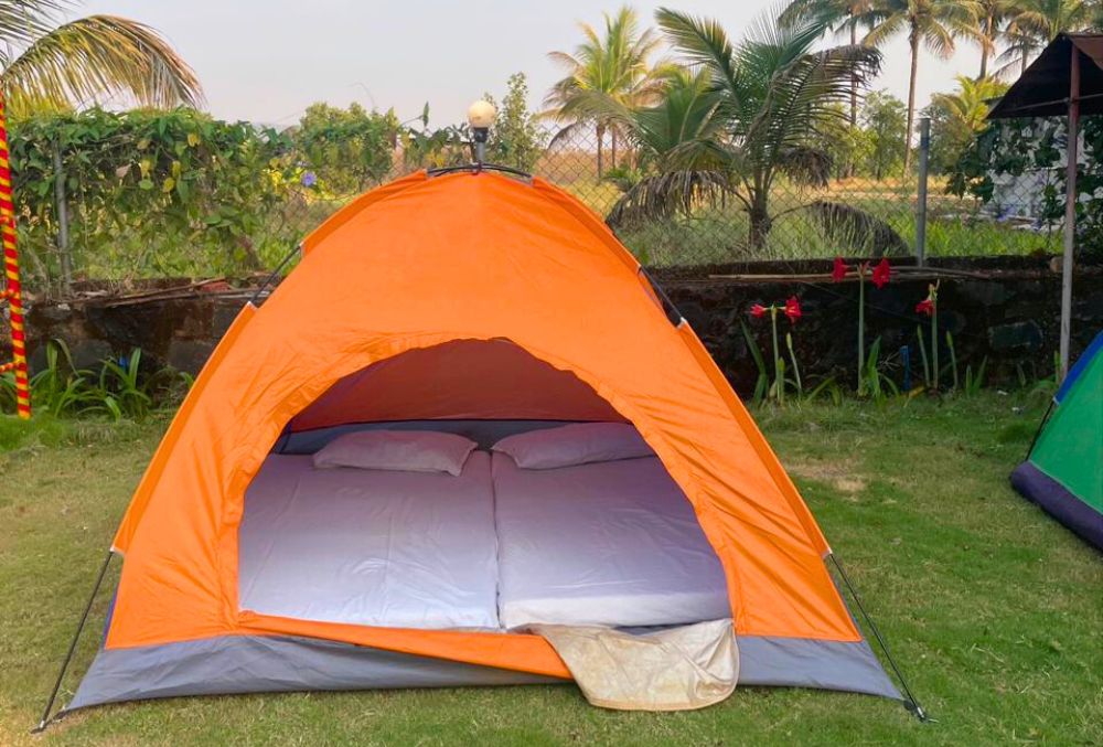 Whistling Woods Raikar Agro Tourism Resort Tent Camping